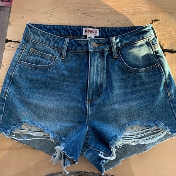 Guess Originals Jean Shorts - Picture 4 of 5